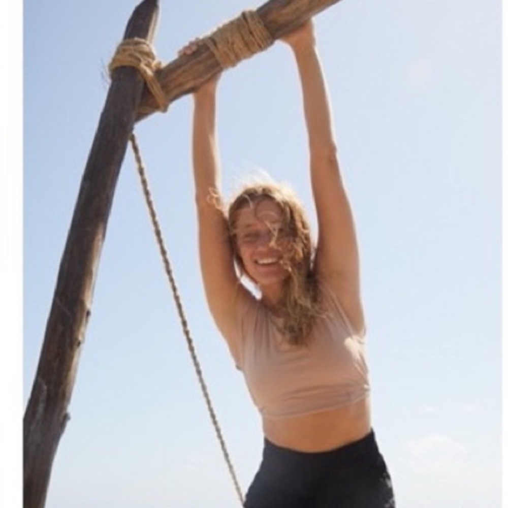 Free People Movement Small Take a Plunge Crop Top